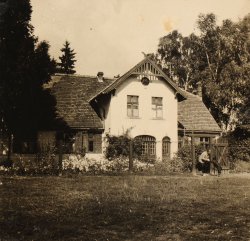 Stary Dworek w Gościeradzu, fotografia, MOB Wb. 871    